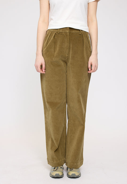 Hose Pleated Corduroy