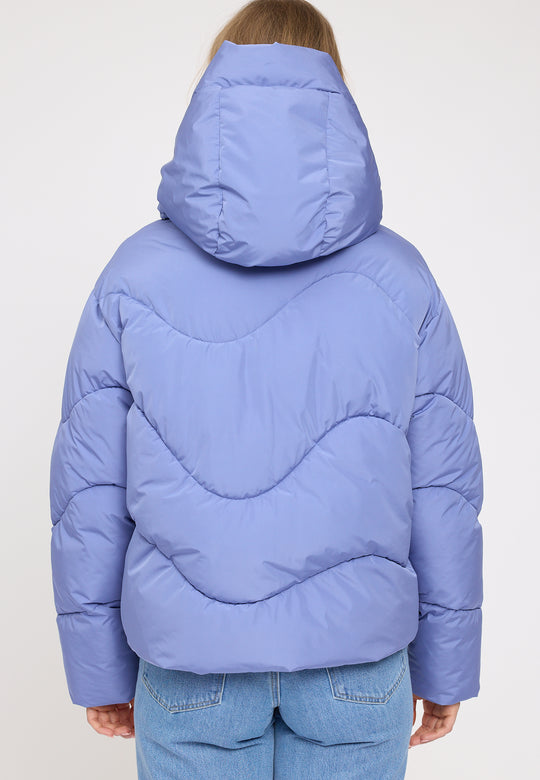 Jacke Waves Quilt Short Puffer