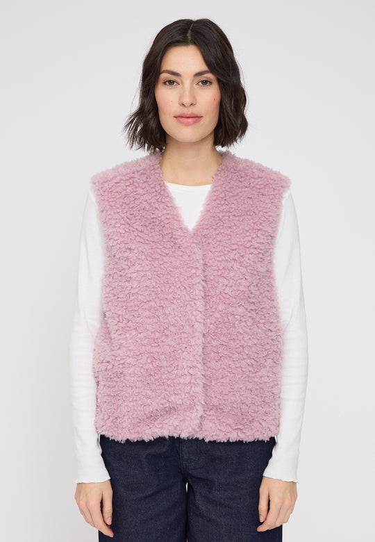 Weste Faux-Fur