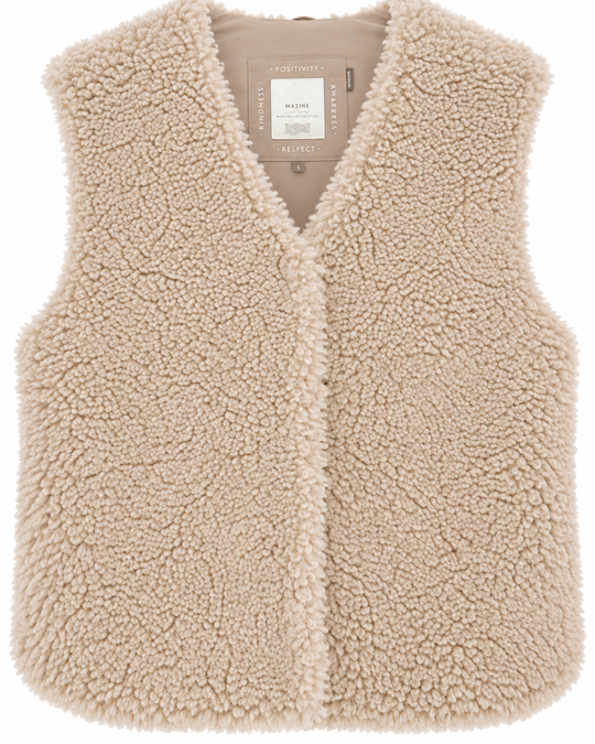 Weste Faux-Fur