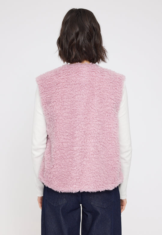 Weste Faux-Fur