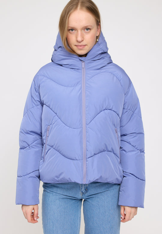 Jacke Waves Quilt Short Puffer