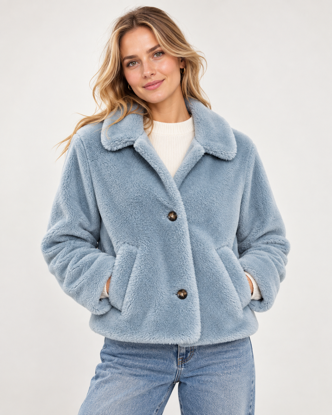Jacke Faux-Fur Botton