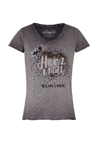 T-Shirt Dottie, grau